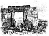 Merom in Galilee, ruined synagogue